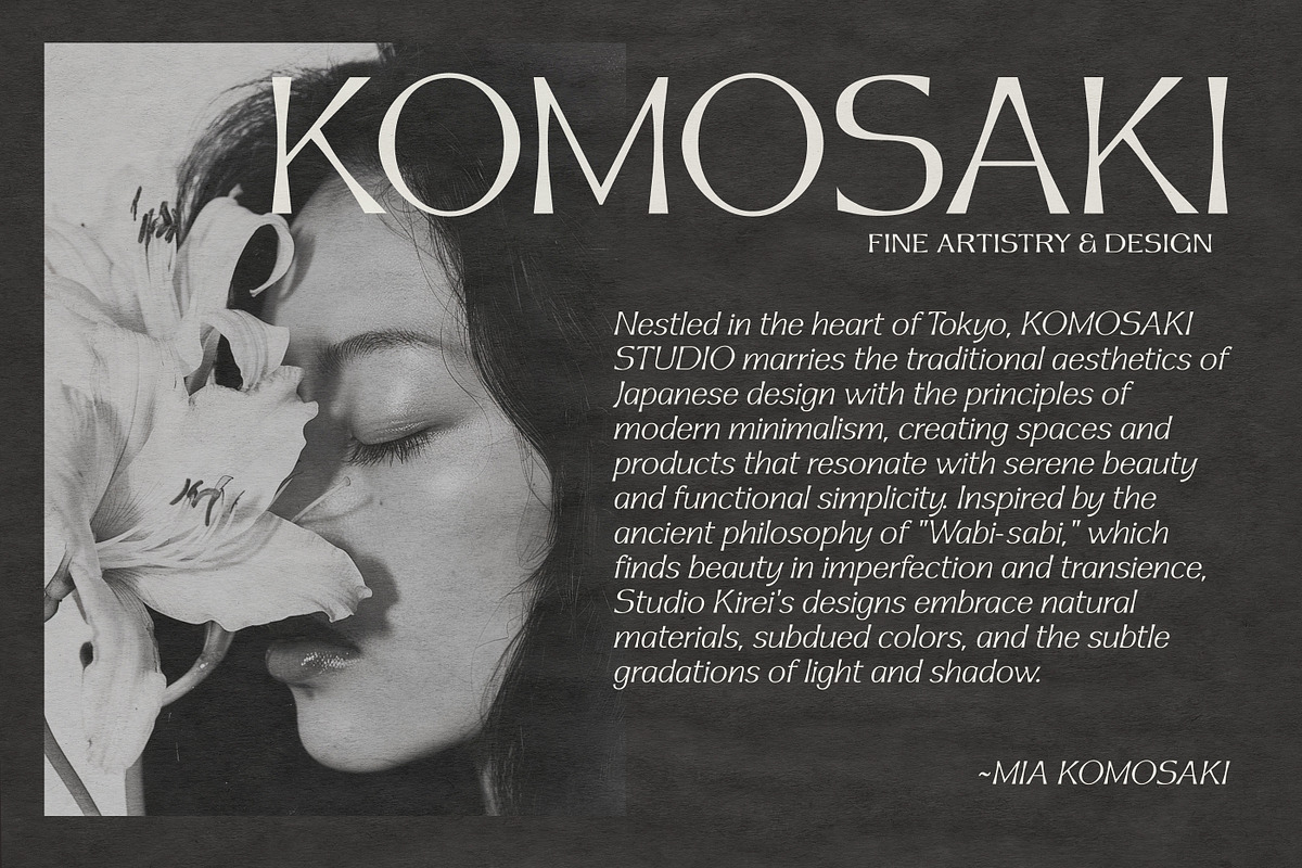 New Look Typeface ( +Variable Fonts), a Sans Serif Font by Nicky Laatz (Photo 20 of 35)
