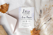 Canva AMORE Baby Shower Invitation, an Invitation Template by Snapybiz (Thumbnail 2 of 8)