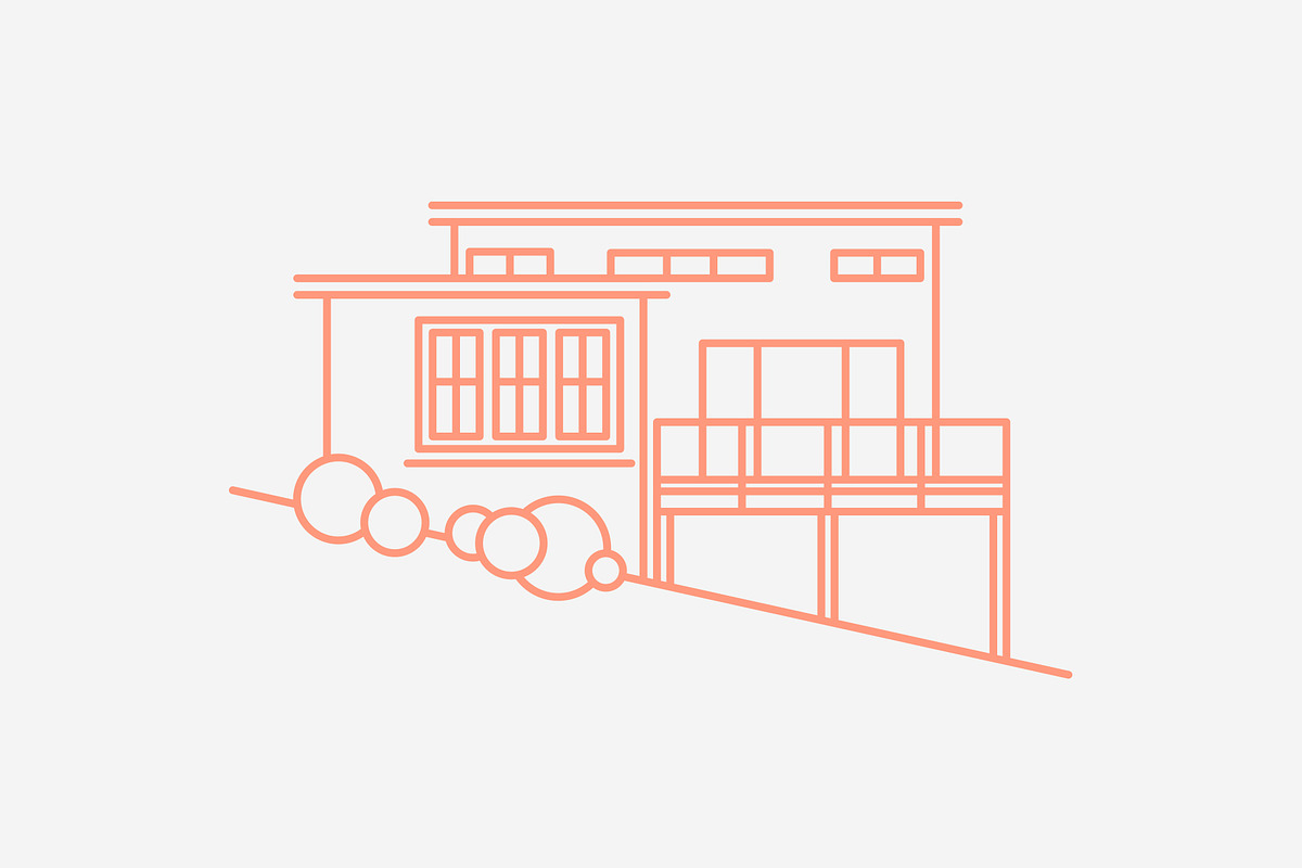 House Icon Pack, an Outline Icon by Steve Wolf Designs (Photo 4 of 6)