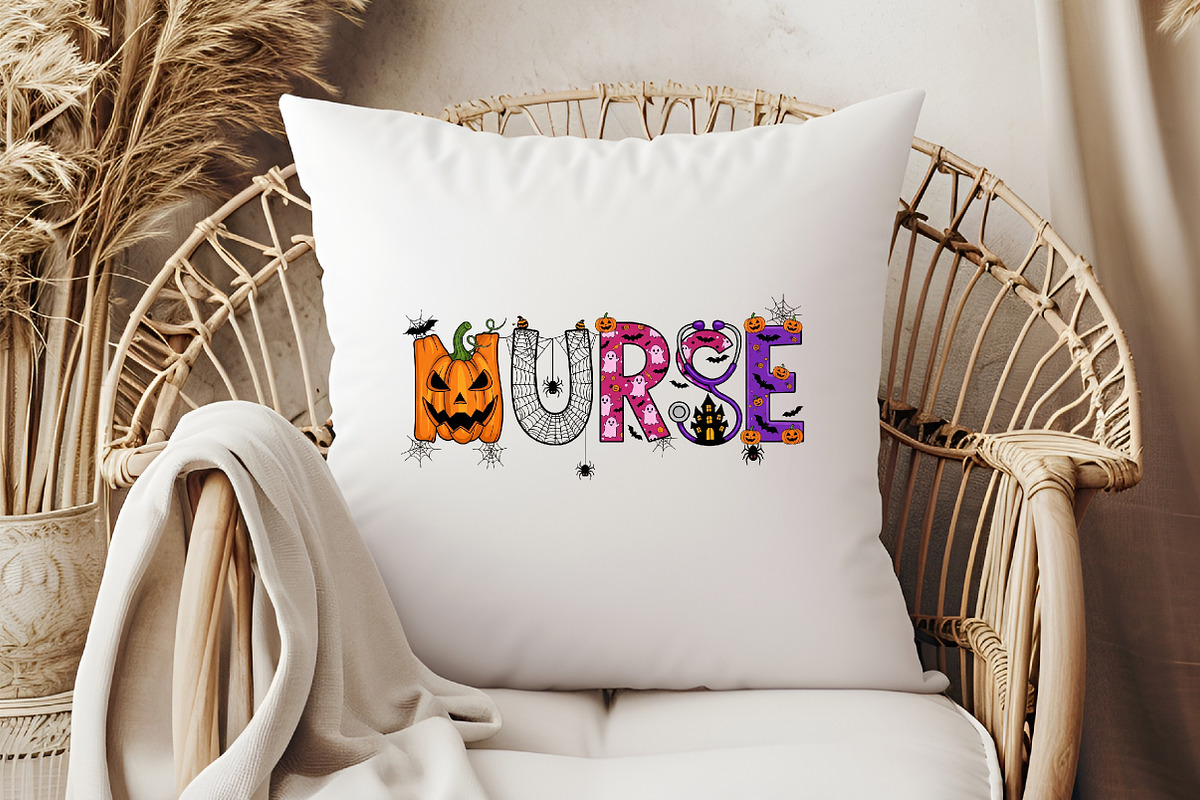Nurse Halloween Spooky Sublimation P, an Illustration by Libby Wishes (Photo 5 of 6)
