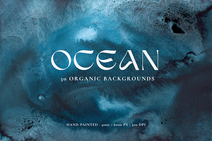 OCEAN Organic Textured Backgrounds