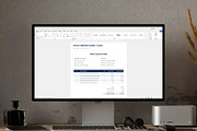 Professional Invoice & Quotation, a Stationery Template by Anjum Ilyas (Thumbnail 4 of 4)