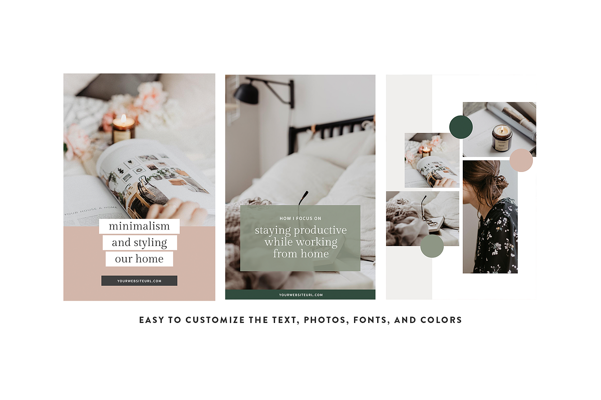 June Pinterest Templates, a Social Media Template by Coded Creative (Photo 2 of 6)