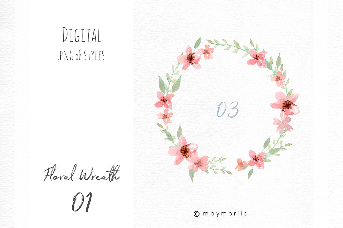 Floral graphic for invitation, an Illustration by May • SHO (Photo 6 of 9)