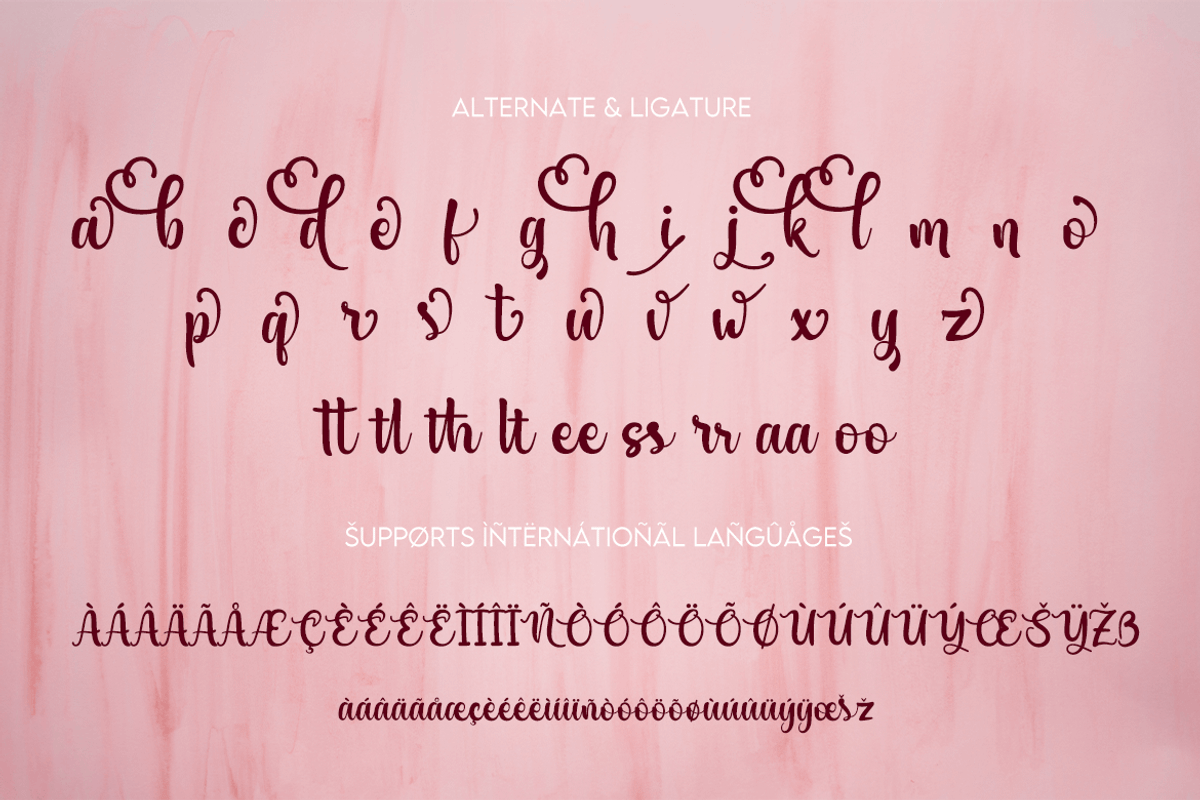 Hurdagif, a Script Font by twinstd (Photo 11 of 12)