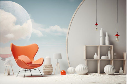 Minimalist Scandinavian style, a Nature Photo by Ylivdesign