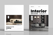 Interior Design Magazine Template, a Magazine Template by Spark_Creative (Thumbnail 9 of 12)