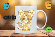 Chibi animals set 09. Tshirt, PNG., an Animal Illustration by KENO Mascots (Thumbnail 3 of 6)