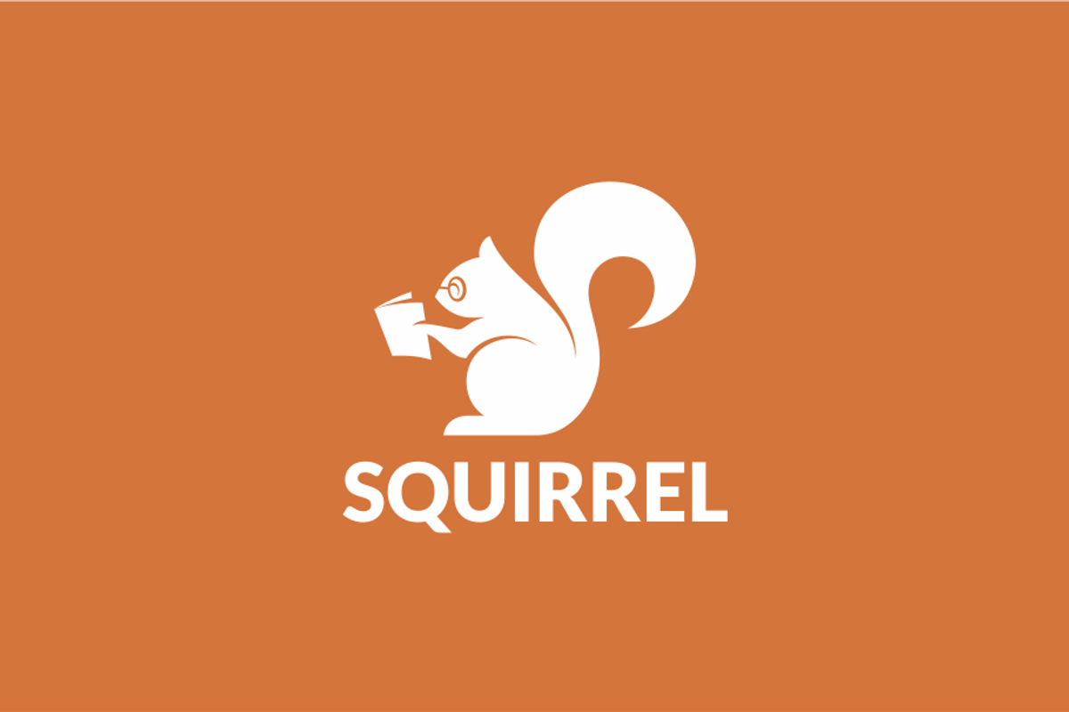 Smart Squirrel Logo Illustration, a Branding & Logo Template by yopie (Photo 2 of 3)
