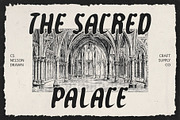 CS Nelson Drawn, a Blackletter Font by Craft Supply Co. (Thumbnail 3 of 8)