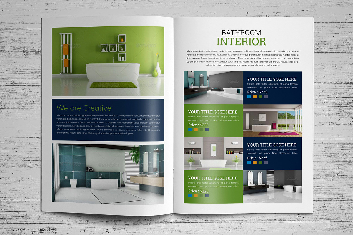 Interior Brochure Template V2, a Brochure Template by JanySultana (Photo 5 of 12)