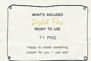 Spooky Night PNG Vintage Collection, a Seasonal Illustration by DreamoraArt (Thumbnail 9 of 9)