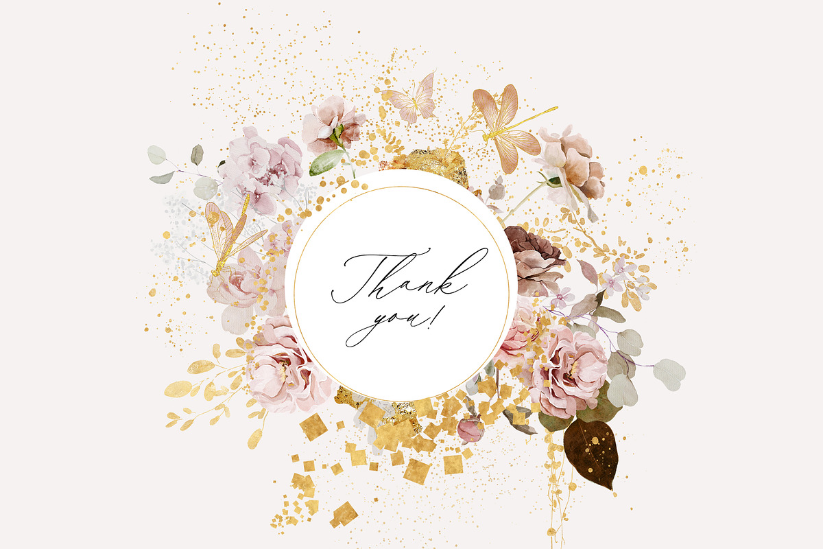 Golden -Blush & Dusty Rose, an Illustration by Isabelle Salem (Photo 13 of 13)