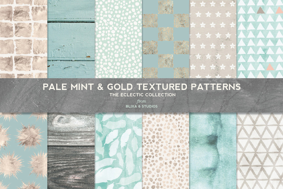 36 Gold & Weathered Texture Bundle, a Pattern Graphic by Blixa 6 Studios (Photo 3 of 5)