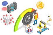 Digitalization Set 01, a Technology Illustration by AndriiStore (Thumbnail 9 of 11)