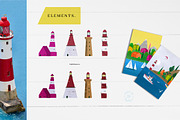 Seaside Town. Landscape maker., an Illustration by Dinkoobraz (Thumbnail 7 of 14)