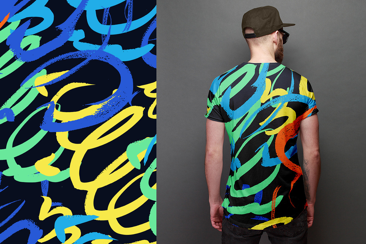 Colorful Loops, a Pattern Graphic by MalyskaStudio (Photo 5 of 11)