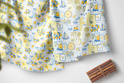 Limoncello - summer Amalfi patterns, a Pattern Graphic by Tani Kuzminka (Thumbnail 8 of 24)