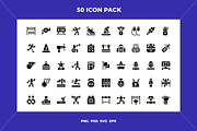 Athletics icons, an Outline Icon by Wencory (Thumbnail 1 of 2)