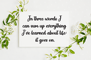 Austin Vintage | Script Font, a Handwritten Font by Scratchones (Thumbnail 3 of 9)