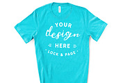 Male Bella Canvas 3001 Mockup Bundle, a Shirt Mockup by lock and page (Thumbnail 54 of 60)