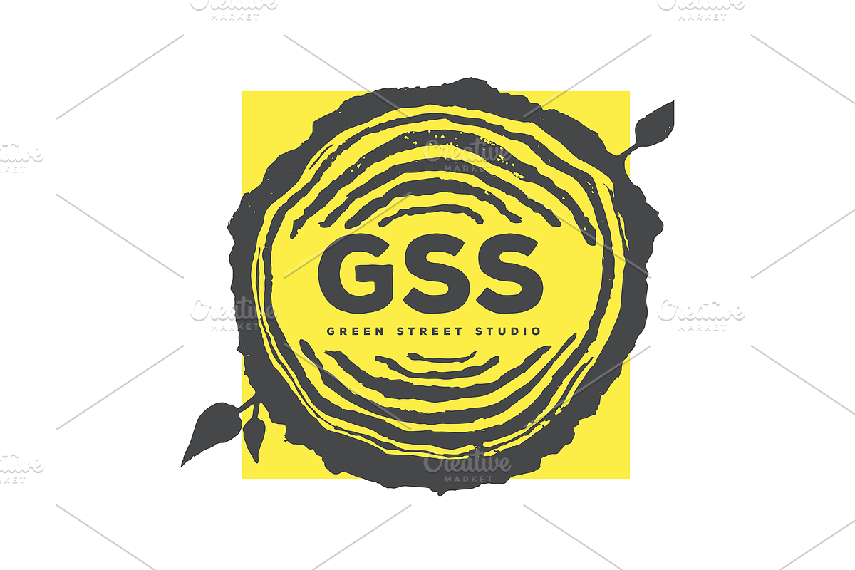 Tree Rings / Organic Logo Template 1, a Branding & Logo Template by Onyx Templates (Photo 2 of 5)