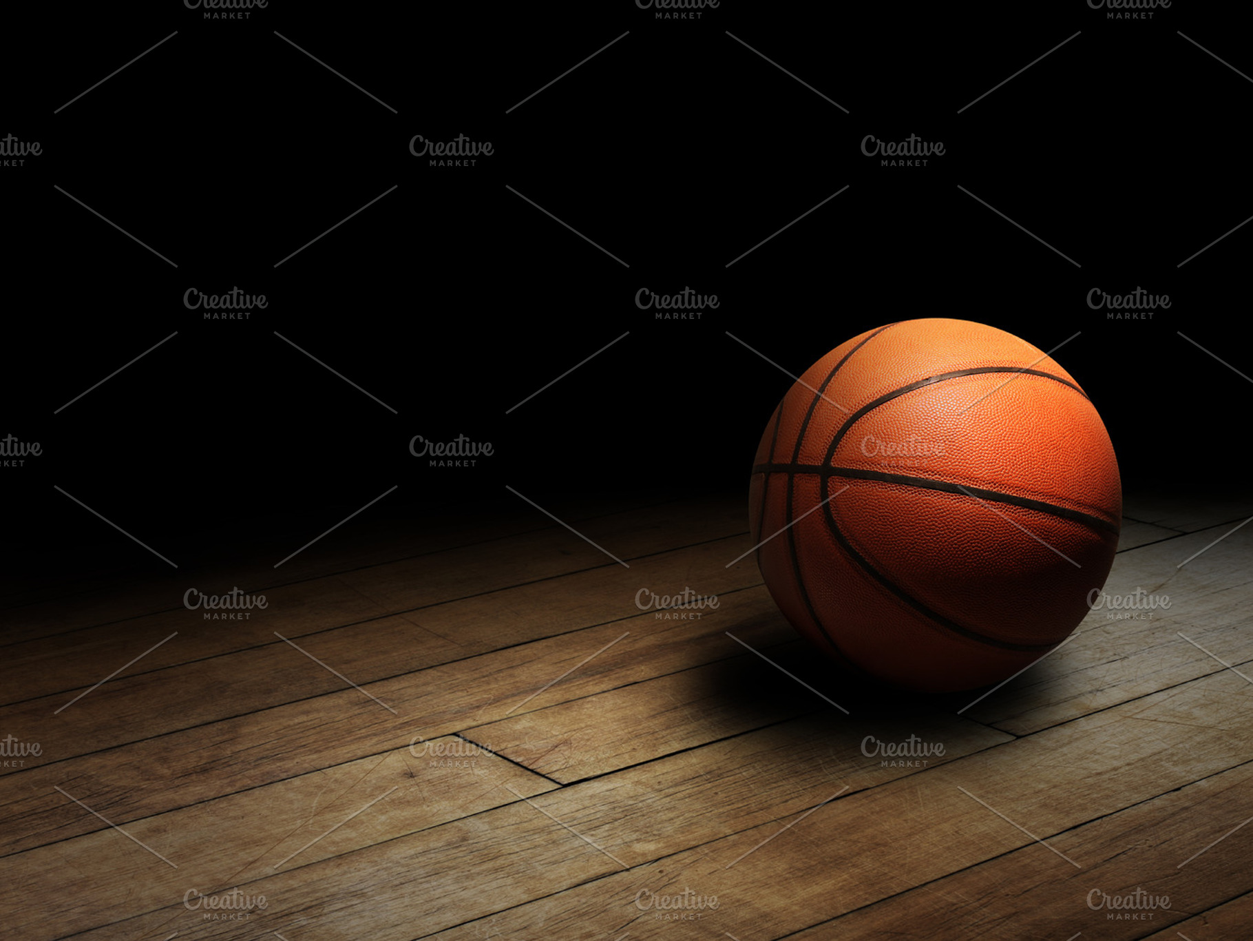 Basketball on Court, a Sports & Recreation Photo by Hypnotic