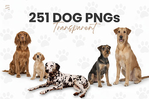 Ultimate 251 Dog PNG Pack, an Animal Photo by StudioByElevate