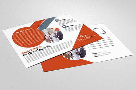 Business Finance Company Postcard, a Poster Template by Business Flyers