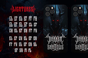 Darkson Typeface, a Blackletter Font by alit design (Thumbnail 20 of 20)