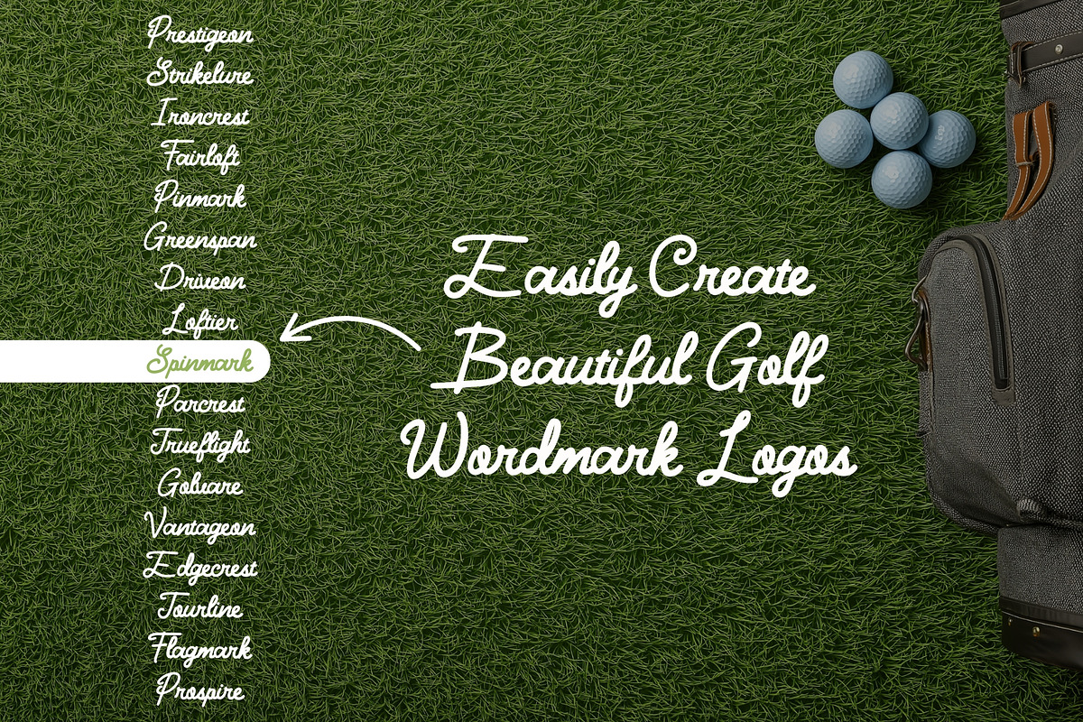 Birdie Bash - Script Golf Typeface, a Script Font by HipFonts (Photo 6 of 9)