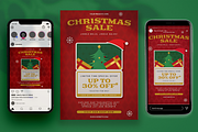 Otina - Christmas Sale Flyer Set, a Flyer Template by Attype (Thumbnail 2 of 5)