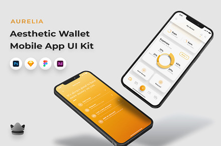 Aurelia - Wallet Mobile App UI Kit