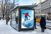 Snowboarder Mountain Air Stock Photo, a Sports & Recreation Photo by Aura Canyon HQ (Thumbnail 6 of 9)