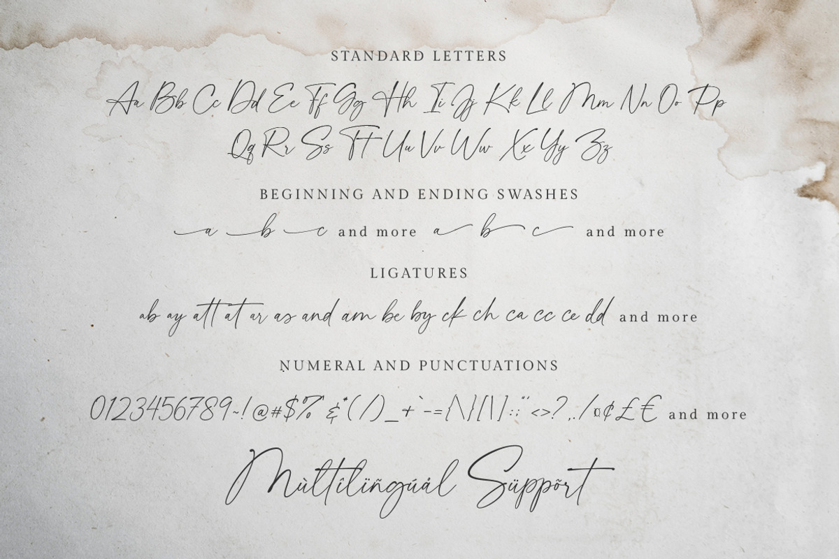 Segatha | Casual Handwritten Font, a Script Font by Ef Studio (Photo 9 of 9)
