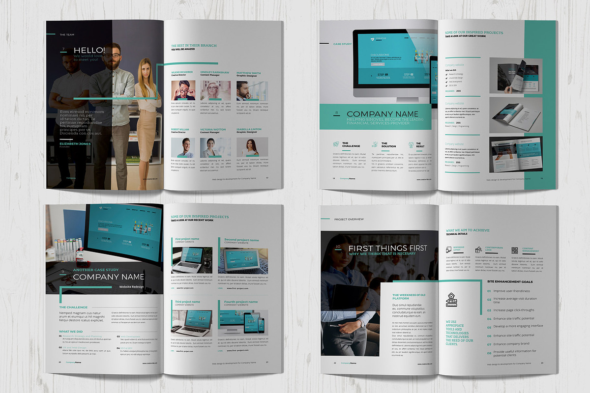 Business Proposal, a Brochure Template by Sabin (Photo 9 of 9)