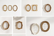 Golden Elegance Vintage Frame Mockup, a Product Mockup by NikiArts (Thumbnail 4 of 10)