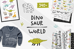 Dinosaur world collection