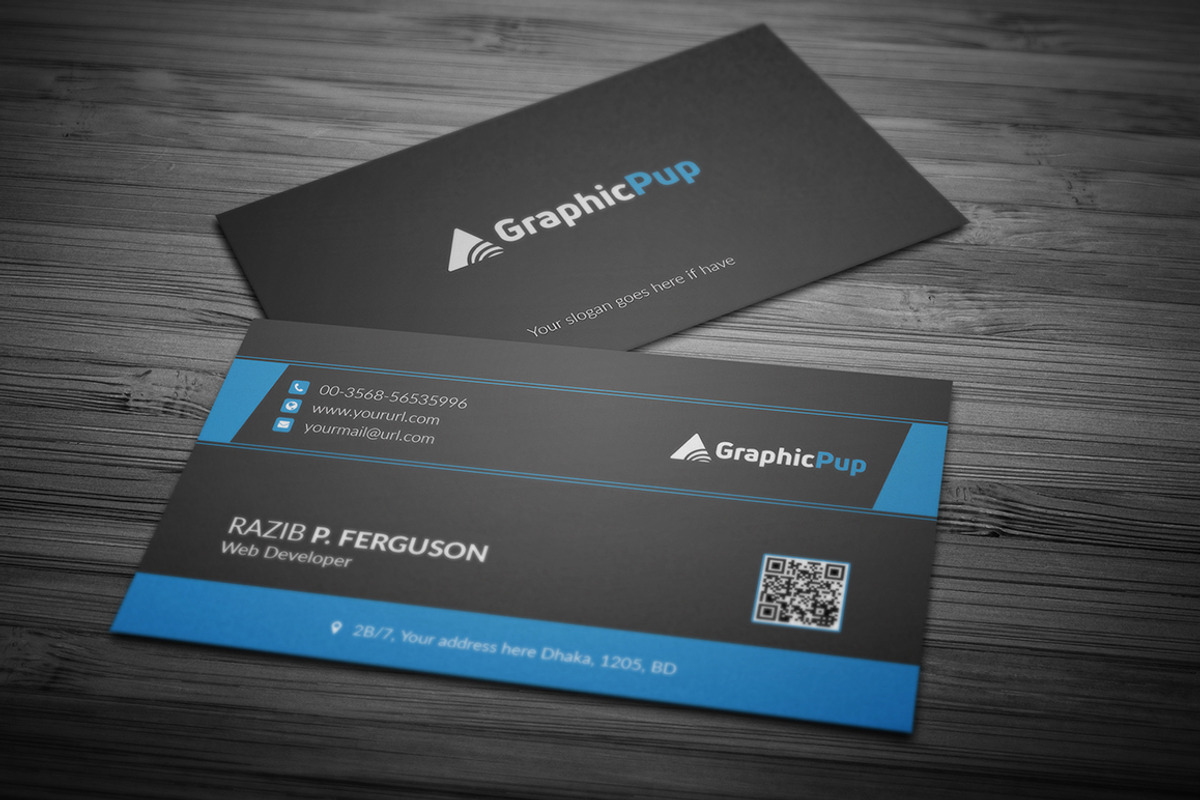 Clean Business Card, a Business Card Template by Rongmistiry (Photo 6 of 7)