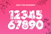 The Floral Font, a Sans Serif Font by Salt & Pepper Designs (Thumbnail 3 of 5)