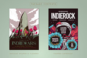 13 Hand Drawn Indie Music Flyers, a Flyer Template by ashenterprise (Thumbnail 3 of 16)