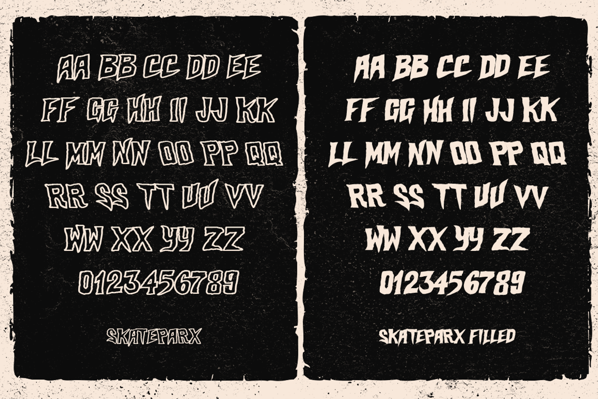Skateparx - Typeface preview 7