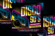 Disco 90's Flyer, a Flyer Template by AyumaDesign (Thumbnail 3 of 3)