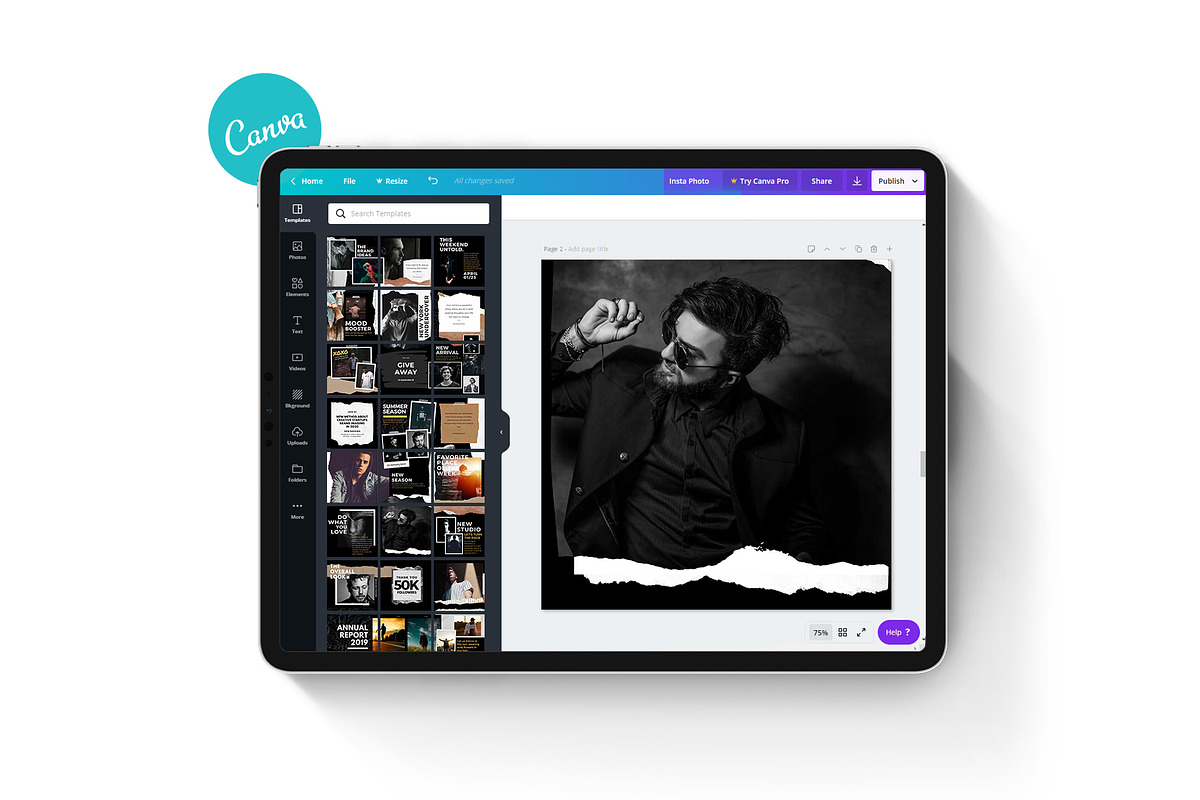 Spectrum Puzzle, a Social Media Template by Analogi Studio (Photo 2 of 9)