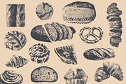 Bread & Bakery Elements, an Object Graphic by Em&M Studio (Thumbnail 3 of 8)
