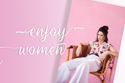 Millenial Script + Italic Font, a Script Font by Graphic Deal (Thumbnail 5 of 8)