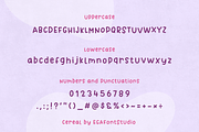Cereal | Cute Handwritten Font, a Handwritten Font by EGAFontStudio (Thumbnail 9 of 9)