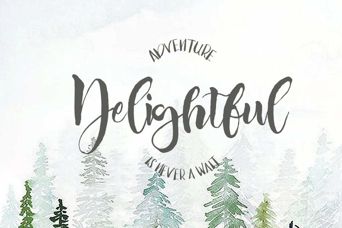 Manhattan Script (2 fonts) preview 2