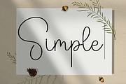 Flower Saturday, a Script Font by FreshTypeINK (Thumbnail 3 of 8)