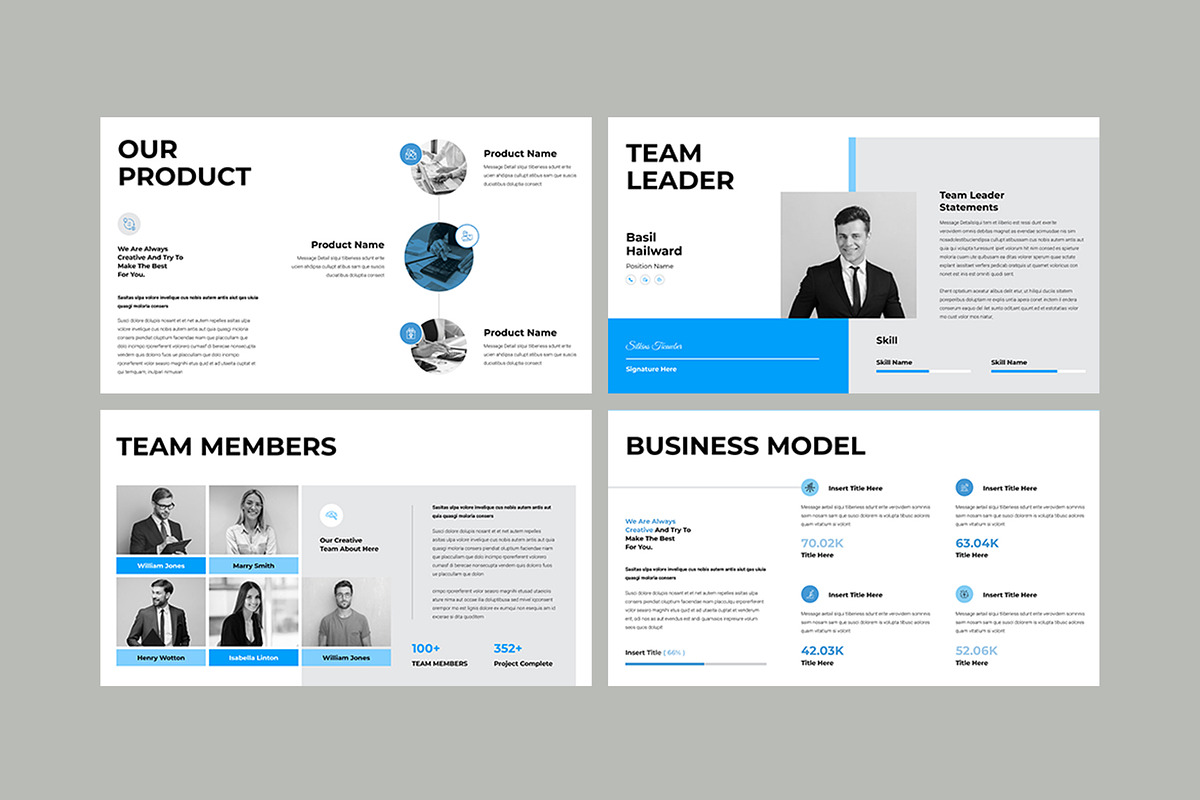 Pitch Deck Presentation Template, a Presentation Template by Pixelpick (Photo 4 of 5)